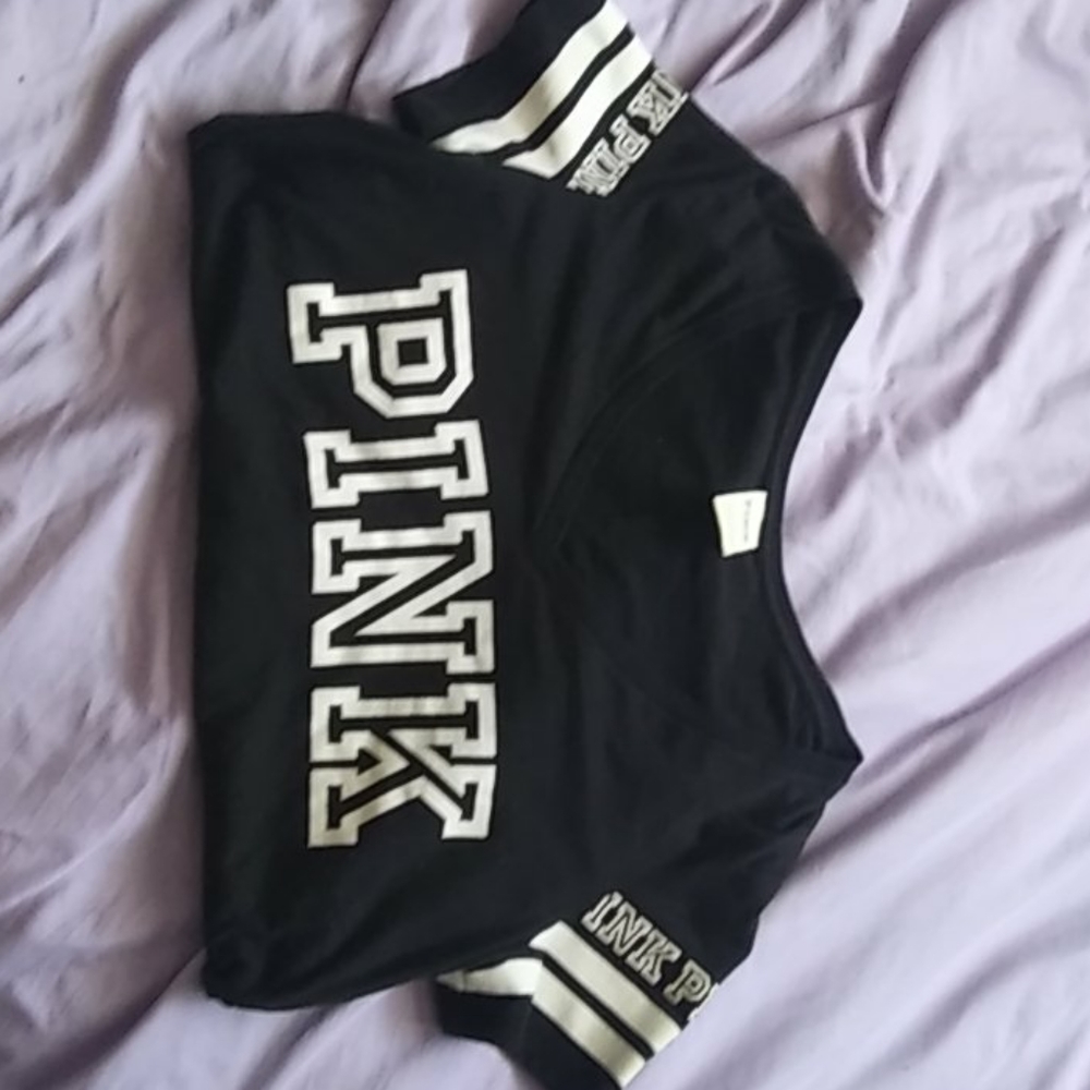 Black tee from PINK